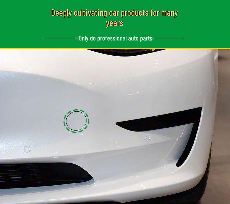 Tesla Model 3 Front Tow Hook Cover Protector 1460701-00-B