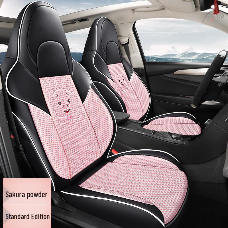 HT Custom Leather Car Seat Cover for Lynk&Co 0605030201 - All-Season, Full Package Cushion