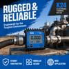 High Accuracy Digital Flow Meter Plastic External Thread Liquid Flow Meter  Water Measuring