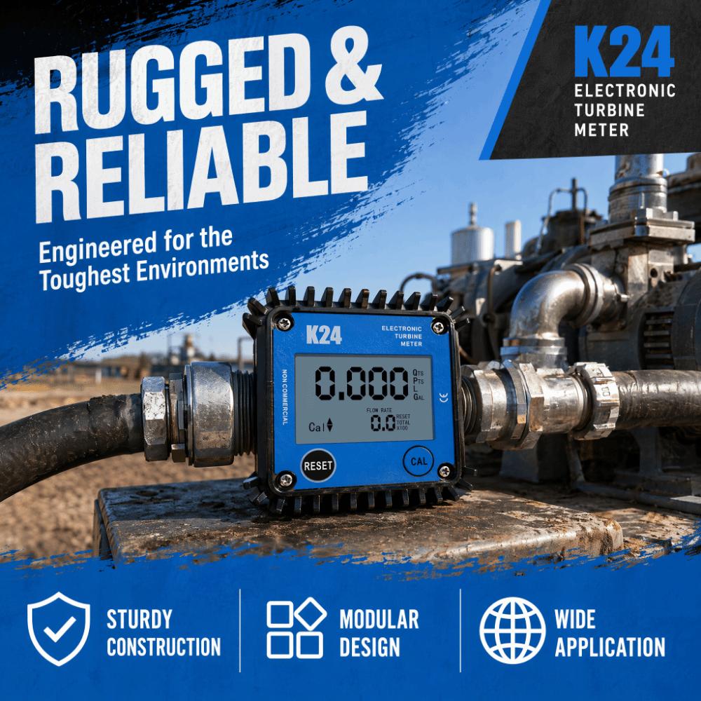 High Accuracy Digital Flow Meter Plastic External Thread Liquid Flow Meter Water Measuring