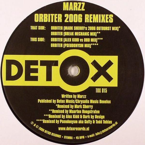 

12inch Record MARZZ - Orbiter 2006 Remixes TOX015 Detox Records 2005 Netherland Dance & Electronica Used