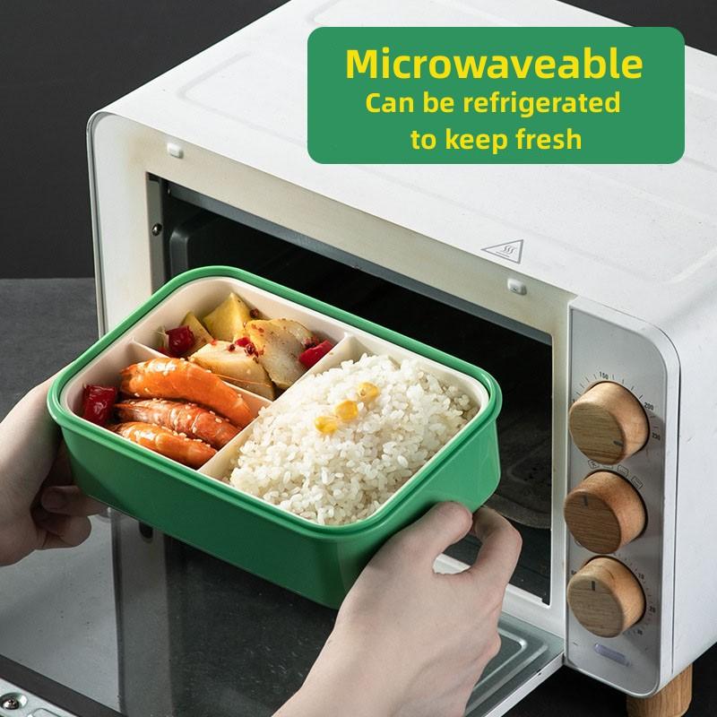 Large Capacity Household Lunch Box - Student Compartment Lunch Box, Fruit Lunch Box, Microwave Heating Compartment Lunch Box