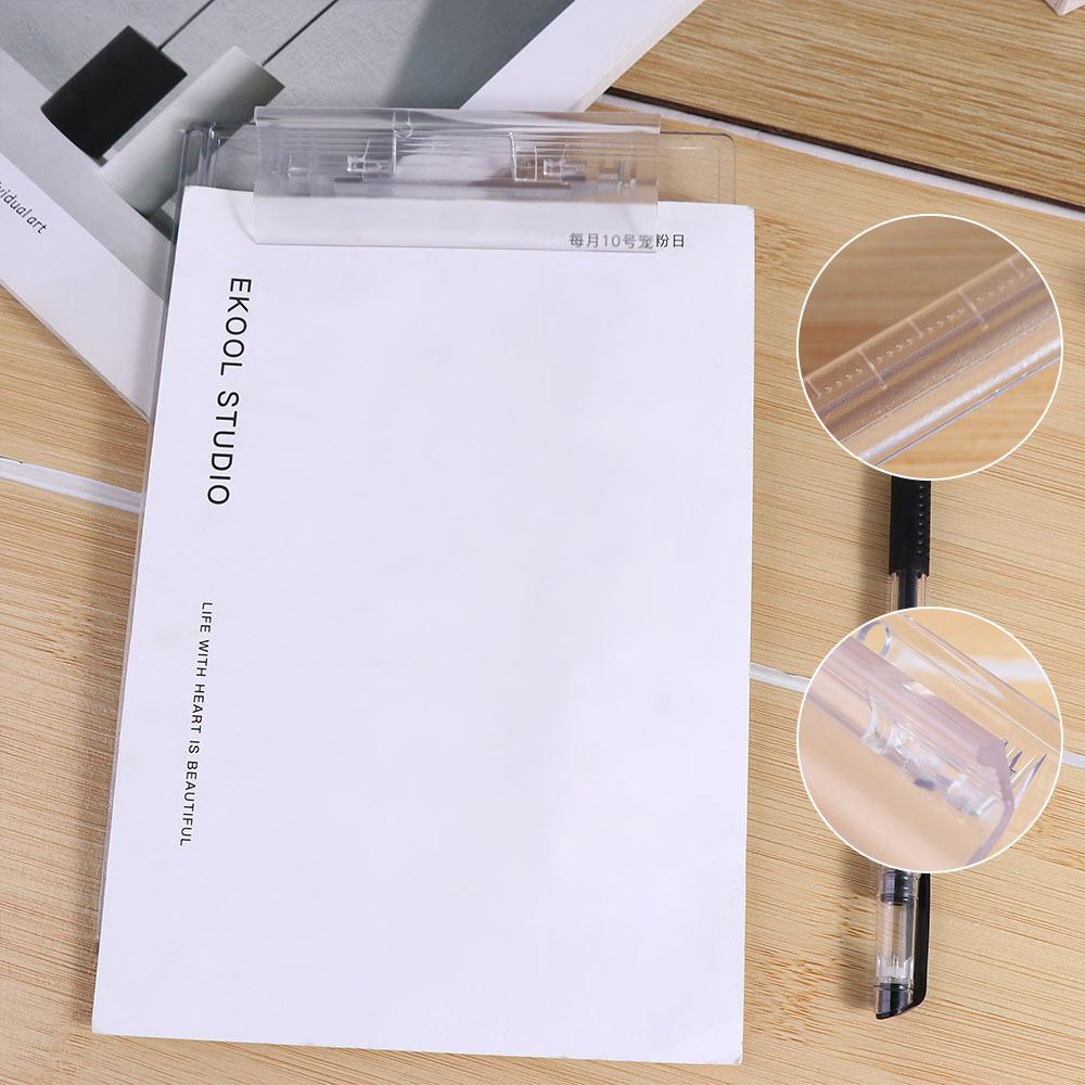 Transparent Writing Clipboard With Graduated Scale Writing Tablet Korean Menu Folder  Drawing