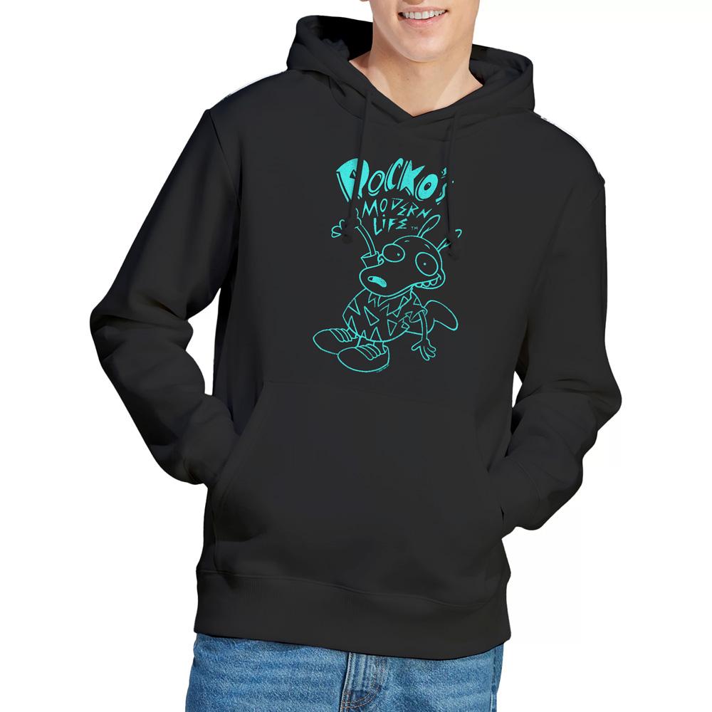 RockoÂ´s Modern Life Mens Neon Hoodie
