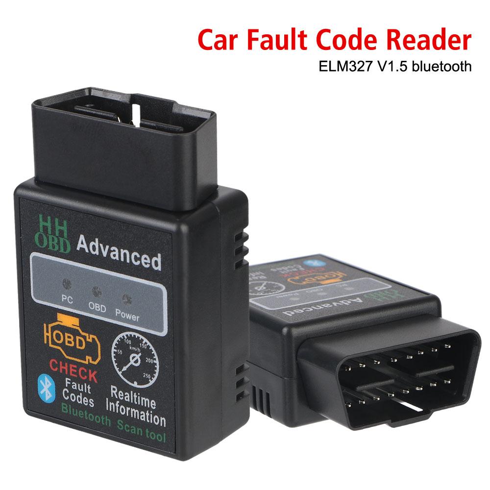 Car Diagnostic Tool Code Reader Bluetooth V2.1Detector For IOS/Android Car Diagnostic Scanner ELM327 OBD2 Interface Adapter