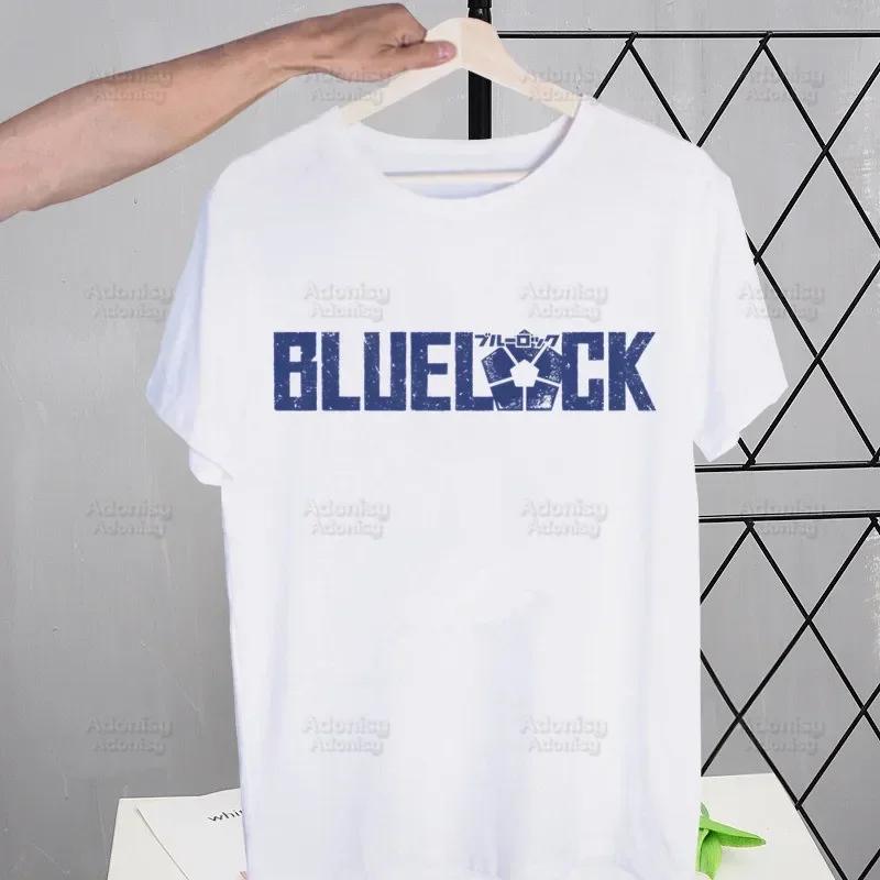 

BLUE LOCK Isagi Yoichi T Shirt Men Tops Tees Harajuku Seishiro Nagi Meguru Bachira Tshirt Streetwear Hip Hop Male T-shirts 3XL