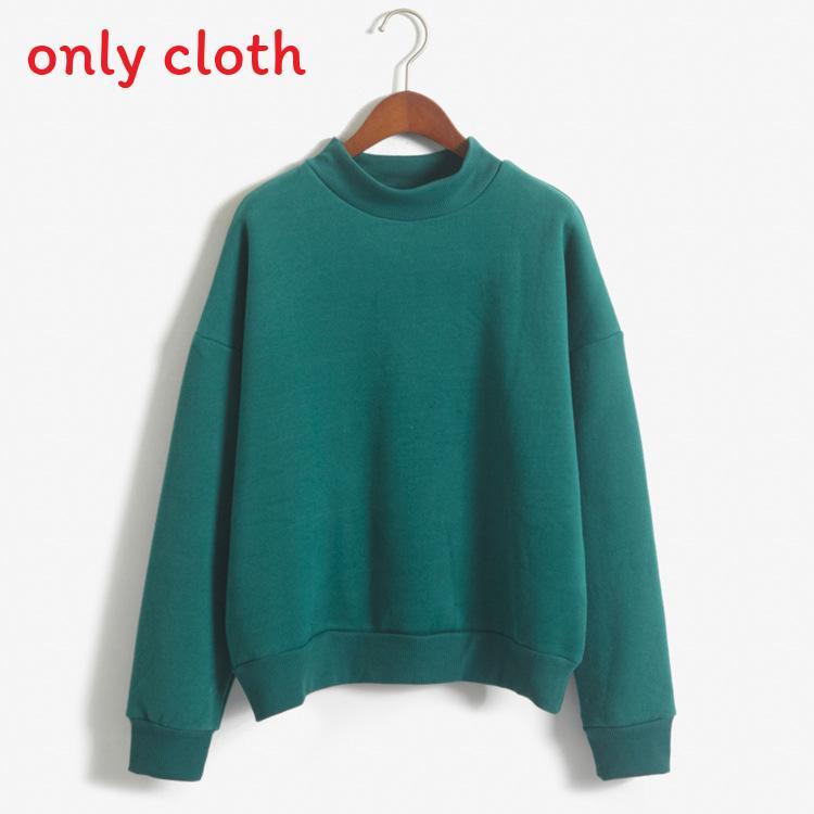 Felpa con cappuccio in pile tinta unita da donna con maniche lunghe e vestibilità rilassata per l'abbigliamento casual autunnale invernale