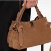 Marken Design Wildleder Mattierte Umhängetasche Retro Luxus High-End Damen Tasche Mode Neu Einfach Vielseitig Große Kapazität Tragetasche