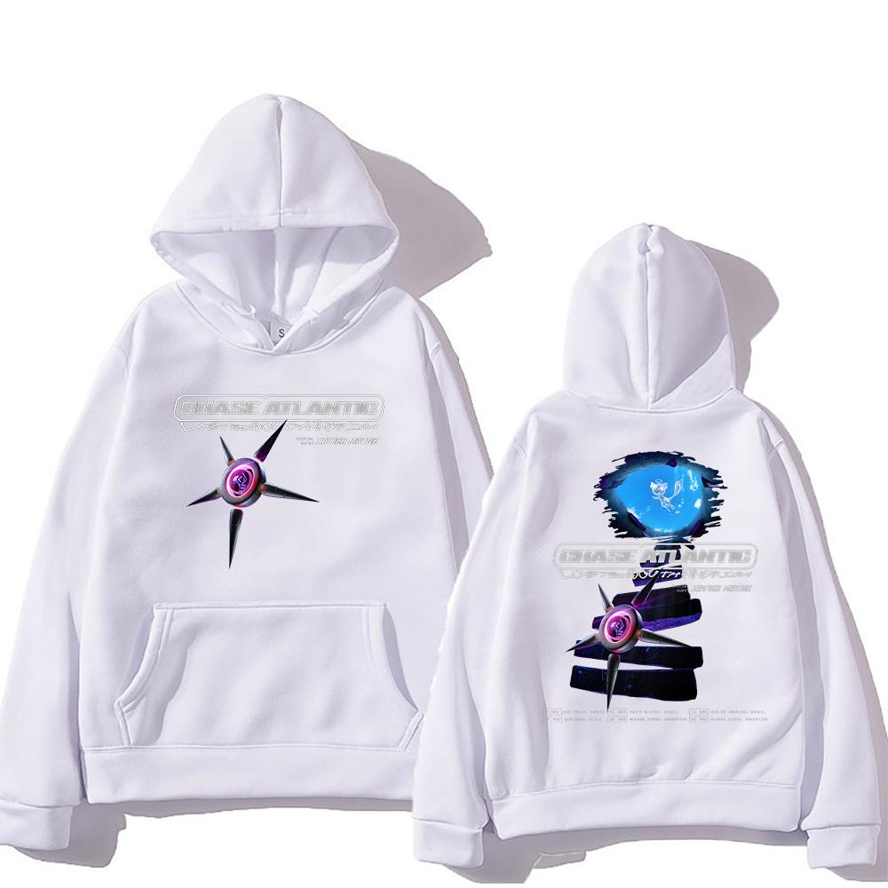 Fashion Men Women Hoodies Chase Atlantic Lost in South America Tour Pullovers Harajuku Aesthetic Unisex Winter Fleece Sweatshirt