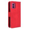 For Motorola Moto G55 5G Leather Case Phone Wallet Cover with Multiple Card Slots
