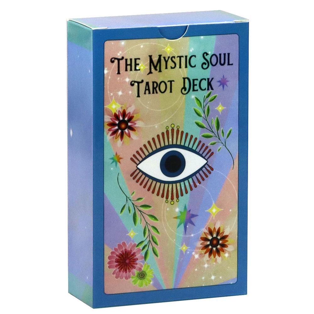 Mystic Soul Tarot Leisure Entertainment Card Family Gathering Divination Deck Tarot Board Playing Card Game