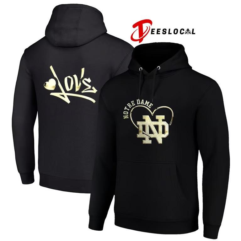 Notre Dame Fighting Irish the greatest is love statement logo shirt Unisex T-Shirt S