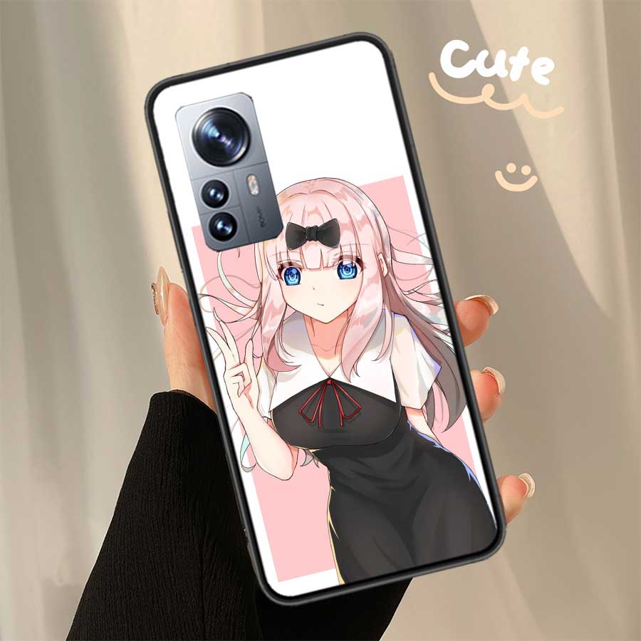 Kaguya sama Love is War Fujiwara Funda Phone Case For Xiaomi Poco X6 X5 X4 X3 GT NFC M4 M5 Pro 5G M3 Mi Note 10 Lite F5 F4 F3 F2