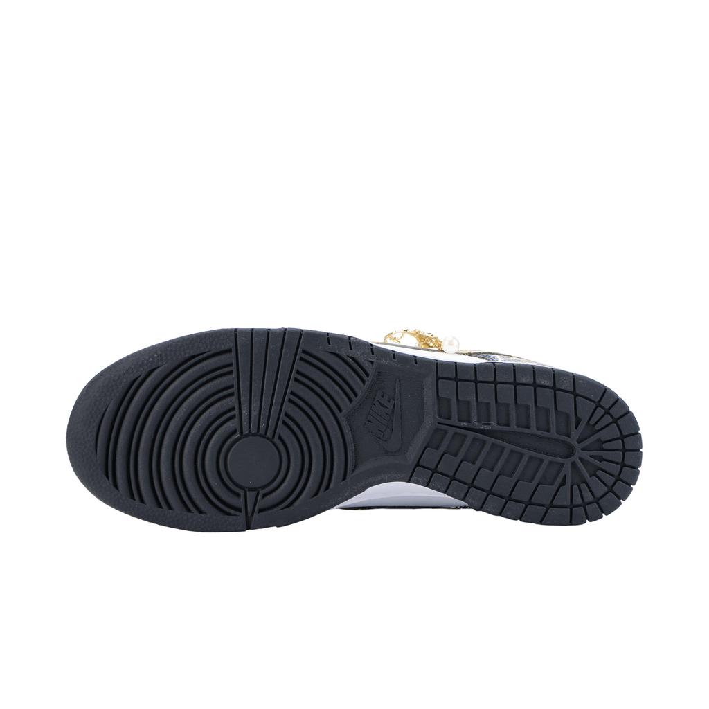 Nike Dunk Cloud Willow Witch Hazel Abrasion Resistant Slip Resistant Low Top Skateboard Shoes Unisex Black Gold DD1503-101(Team626-)