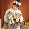 Plush Animal Toys: Tiger, Leopard, Golden Leopard, Lion Dolls for Home Decoration