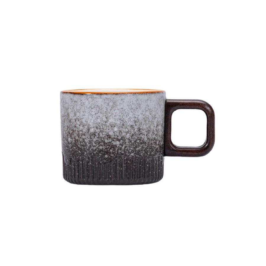 50ml Ceramic Espresso Cups with Wooden Handle Espresso Shot Cups Ceramic Tea Cups Porcelain Demitasse Cups for Coffee or Tea