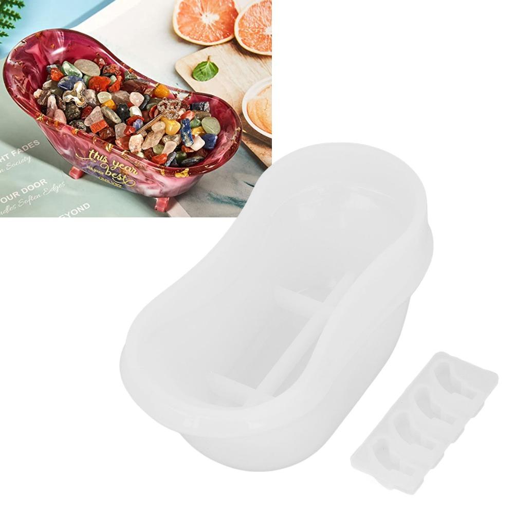 Easy Demoulding Resin Molds DIY Casting Storage Box Mold Silicone Molds For Jewelry Making
