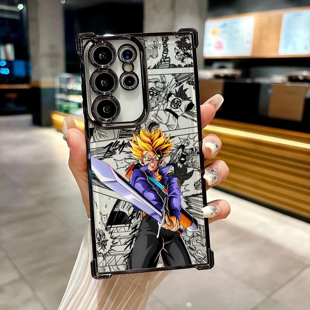 Dragon B-Ball Anime Super Saiyans For Galaxy S26 Ultra Phone Case For Samsung S26 S25 S24 S23 S21 Ultra S20 FE S25 Plus 5G Cover