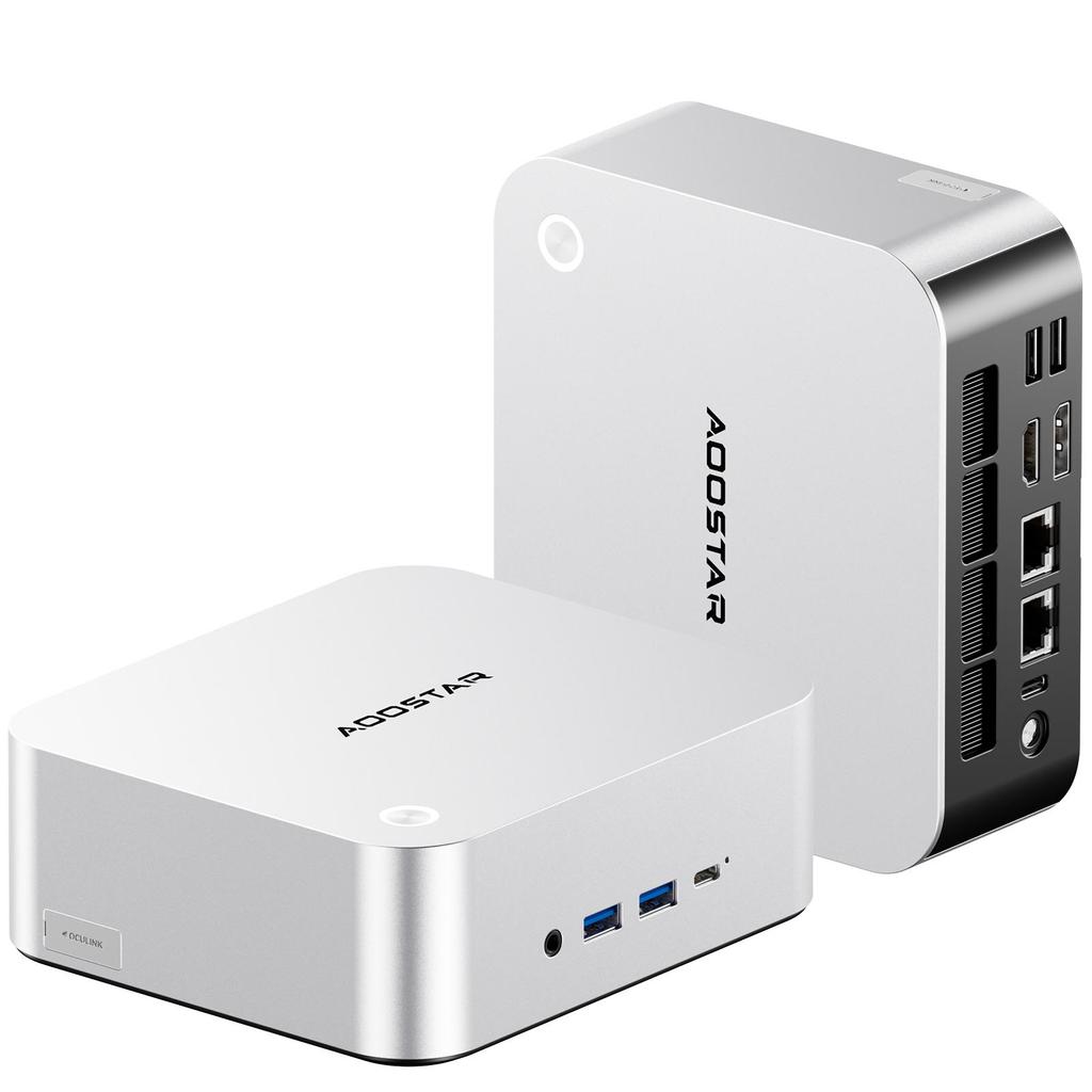 MACO Mini PC Barebone AMD Ryzen 7 8845HS DDR5 5600MHz USB4 WiFi6 4K/8K 4-Wyświetlacze Windows 11 Gamingowy PC NUC