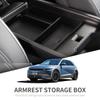 For Hyundai IONIQ 5 Car Central Armrest Storage Box Center Console Tray Organizer Interior Tidying  Car Accessoriesr Gadget