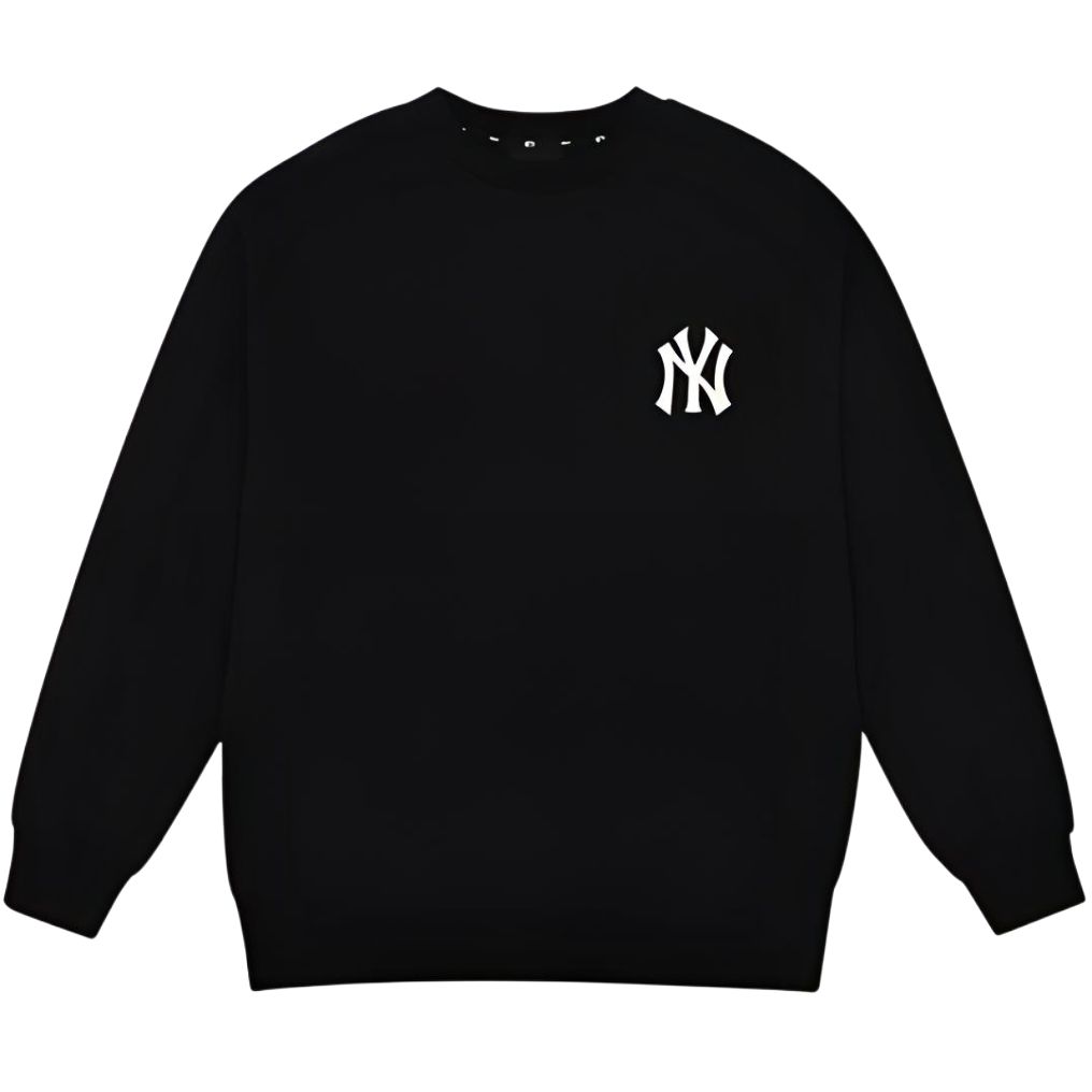 MLB Crew Neck Regular Sweatshirt Unisex Black 31MTE1011-50L