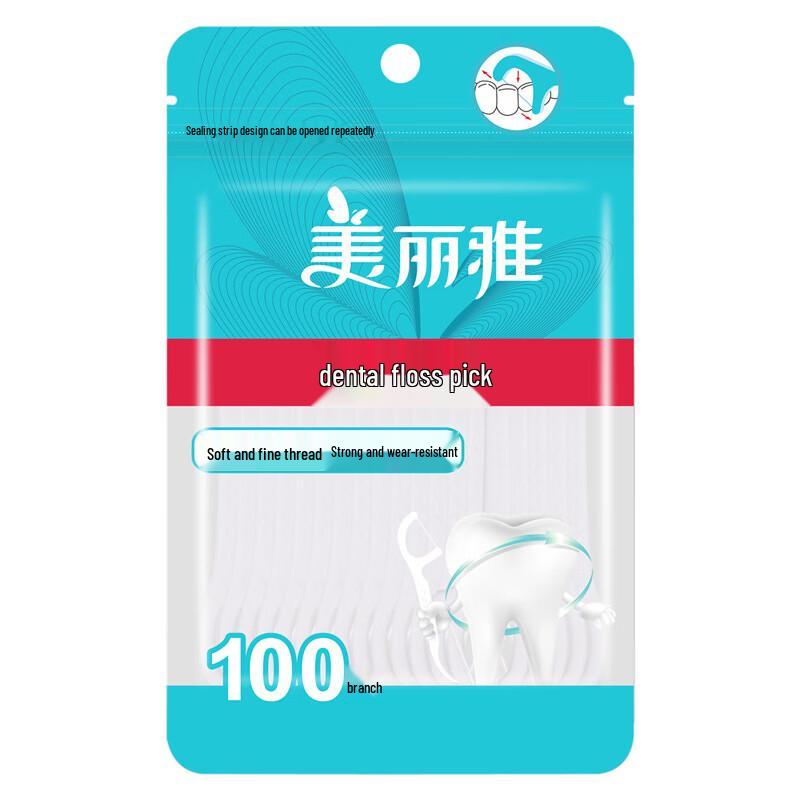 Meliya Family Pack Dental Floss Picks