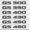 FOR Lexus ES200 ES260 IS250 GS300 GX400 NX300 RX350 RX450h LX570 LM350 LS600h Rear Trunk Logo ABS Modified Upgraded Letter logoCD0 