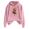 Women's Fashionable Casual Long Sleeve Hooded Printed Sweatshirt