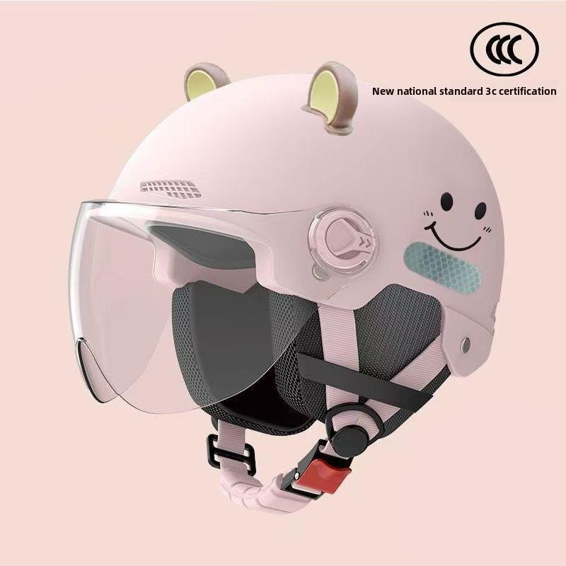 Electric Vehicle Helmet Unisex Summer Sun Protection Four Seasons Universal Windproof Breathable Safety Half Helmet