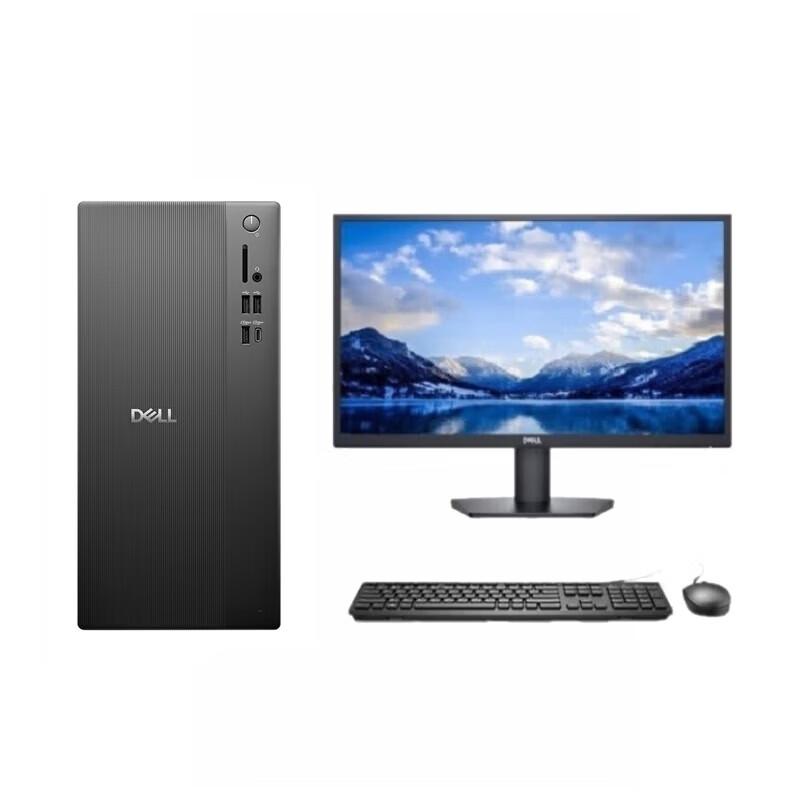 Системный блок Dell ECT1250 для дома и офиса с 23,8-дюймовым монитором (Китайская версия)