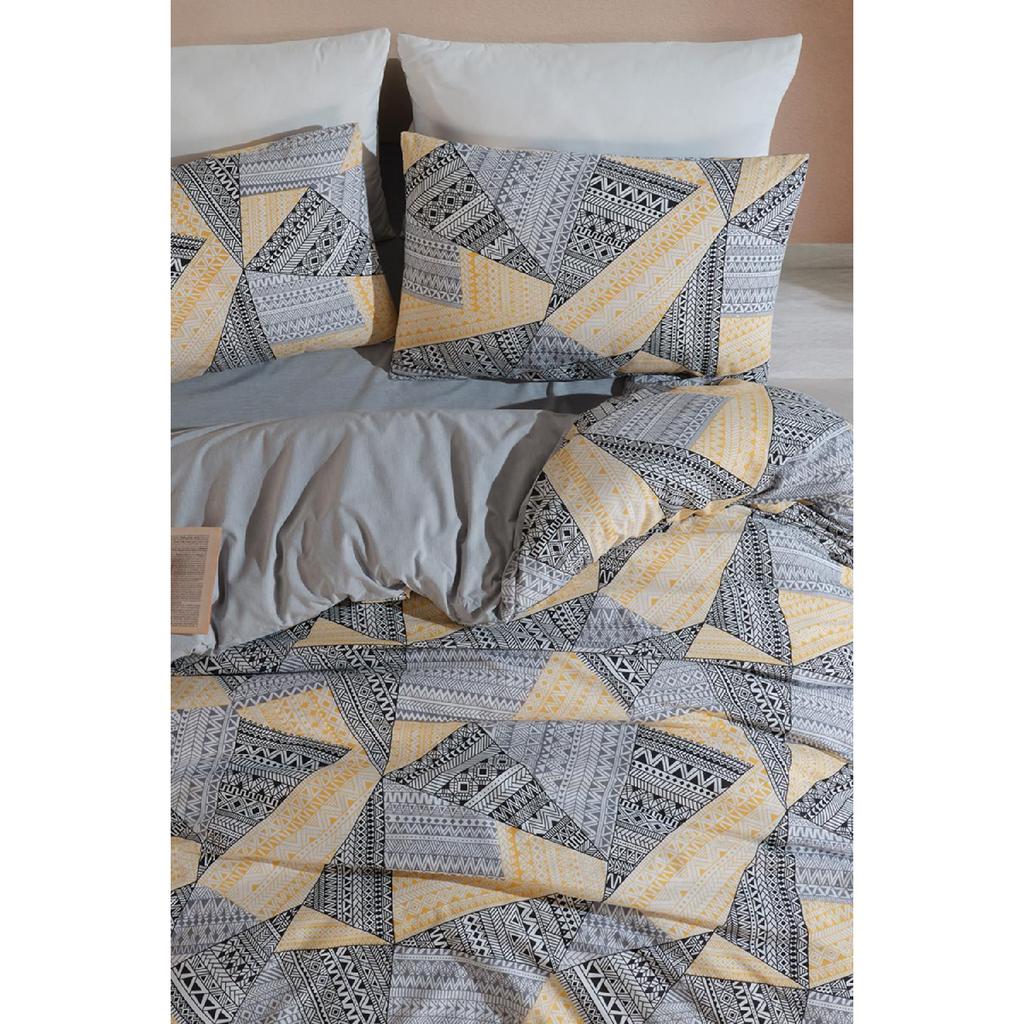 Cotton Double Duvet Cover Set | Duvet Cover And Pillow Case | Without Sheets