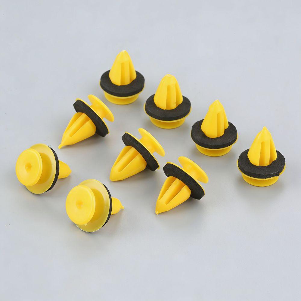 Plastic Material Plastic Clips 10mm Size Plastic Rivets Car Door Panel Clips Car Accessories