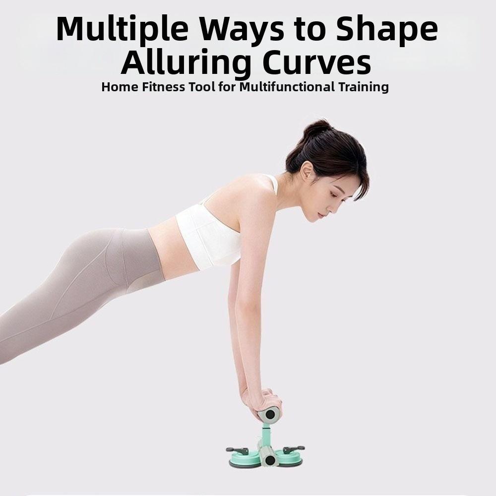 Regulowana Wysokość Sprzęt do Fitnessu Brzuszki Podwójne Przyssawki Trener Mięśni Brzucha Trening Mięśni Core