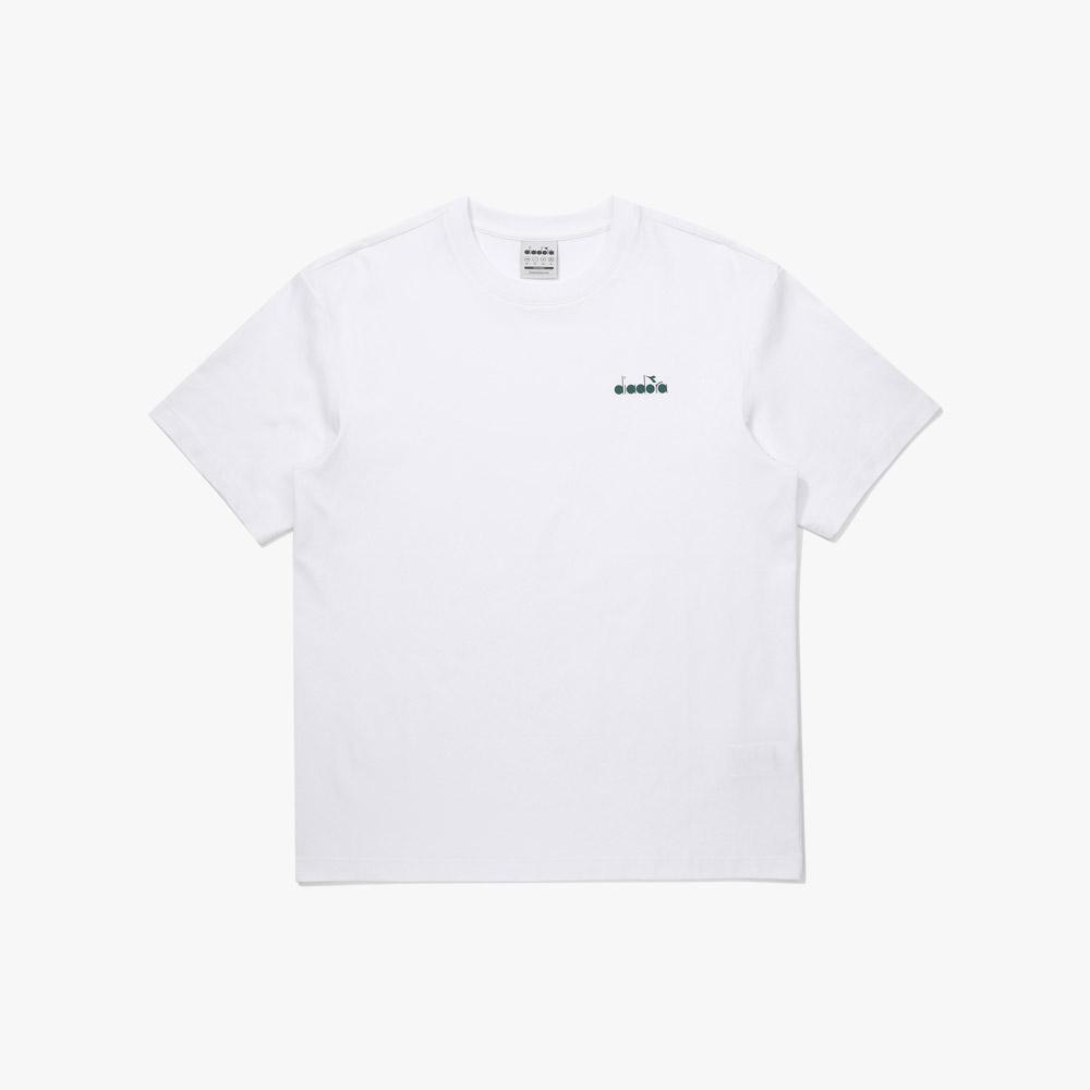 diadora 2-Pack Basic Short Sleeve T-Shirt Off White