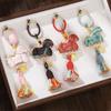 Tassel Horse Year Pendant Chinese Style Home Decor Zodiac Horse Keychain Handmade Good Luck Songjin Horse Hanging Ornaments