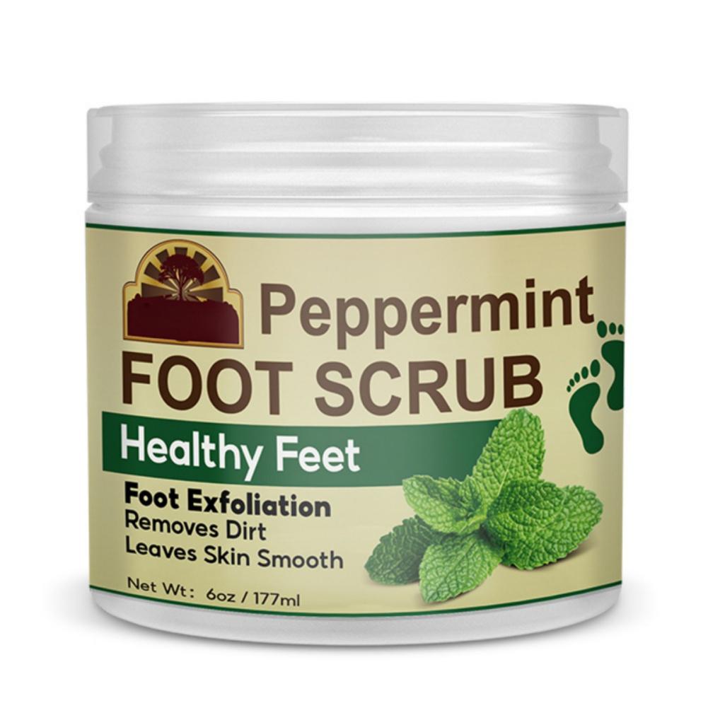 Gommage des pieds à la menthe poivrée Exfoliation des pieds Élimine la saleté Laisse la peau lisse