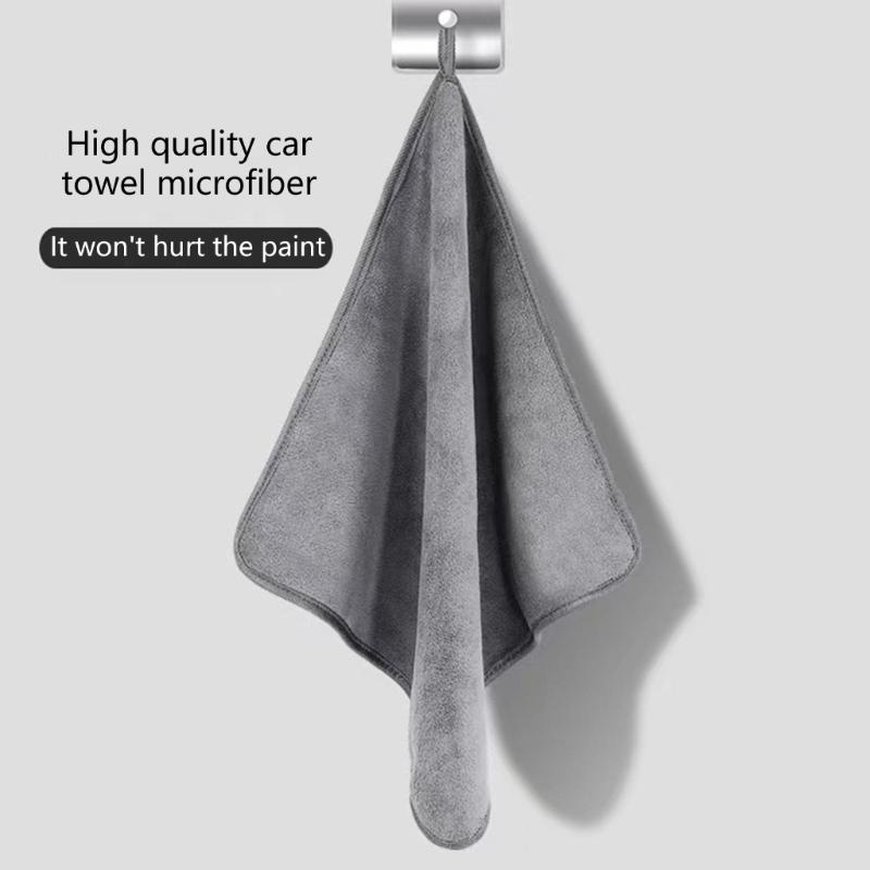 Portable Detailing Wash Towel Strong Water Absorption Soft Washing Cloth Car Wash Microfiber Towel Cleaning Drying Cloth