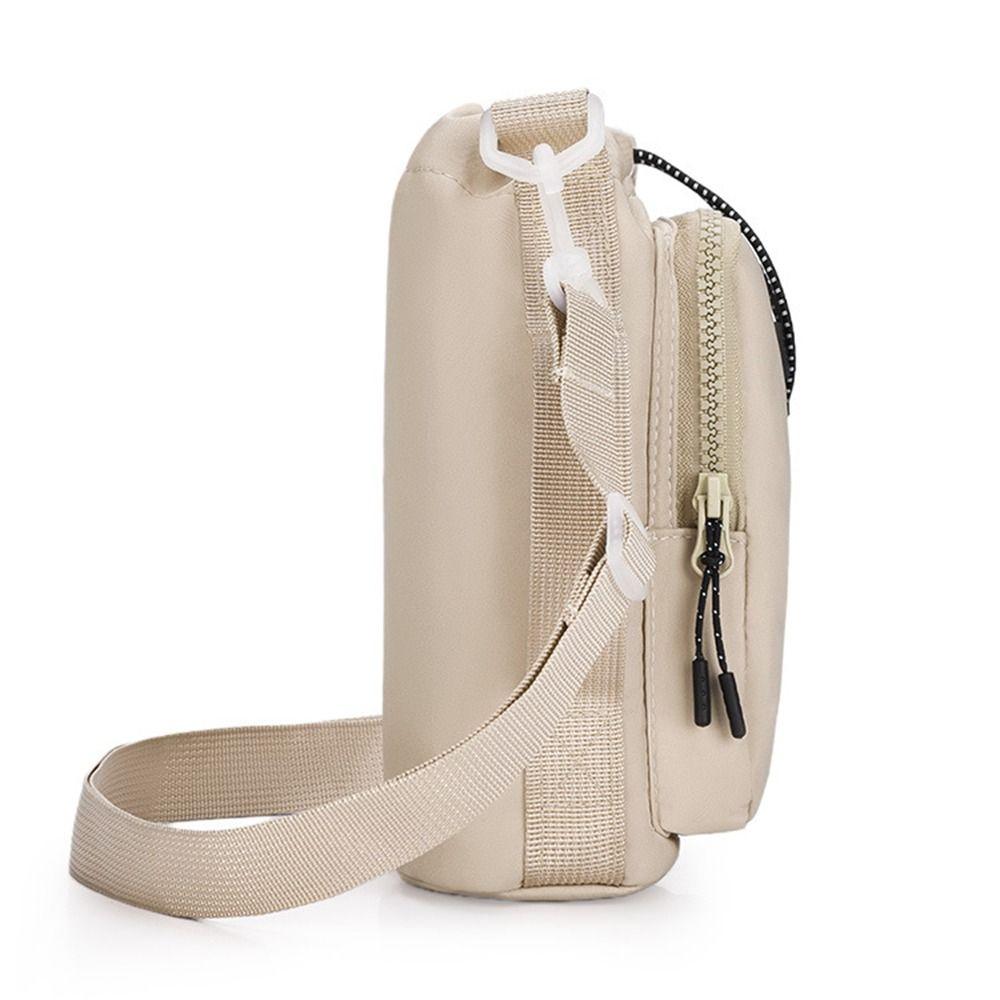Adjustable Shoulder Strap Crossbody Water Bottle Bag Insulated Protective Cover  Travel