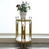 Miling Gold Iron Art Flower Stand