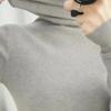 A New Large-sized Women's Sweater for Autumn and Winter, Featuring A High-neck Base Layer and Long-sleeved Knitted Sweater