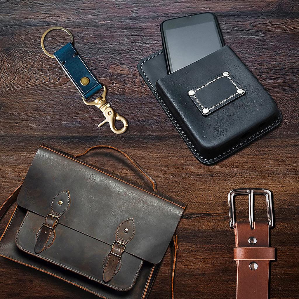 125 Set Multipurpose Chicagos Binding Screws Set for Leather Craft Supplies and Bookbinding with Storage Box Use