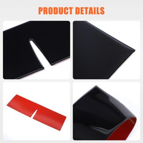 Glansig Pian Svart Mittkonsolpanel Dekal För Jaguar F-Type X152 2013-24