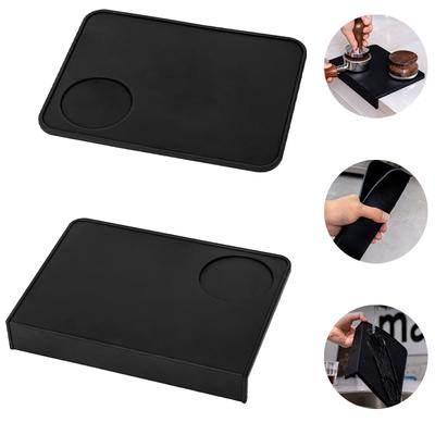 Silicone Coffee Press Powder Mat Non-slip Accessories Bar Utensil Tool Pad Espresso Powder Pad Coffee Tamper Utensil Tool Pad