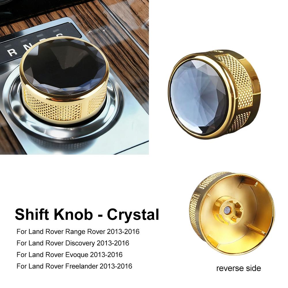 Gear Shift Knob Cover Trim for Land Rover Range Rover Evoque Discovery Velar Jaguar 2013-2022 (Before/After 2017)
