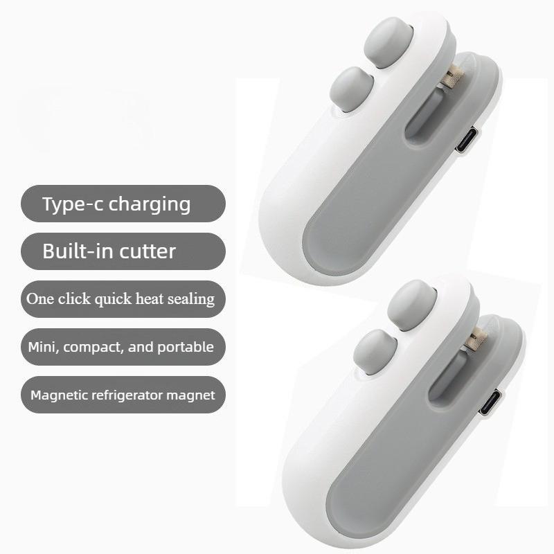 Sealing Machine, Small Household Hand Press Sealing Device, Mini Portable Snack Moisture-proof Plastic Bag Heat Sealing Machine