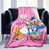 Cute Cartoon Daisy Duck Blanket Soft and Comfortable Perfect for Home Décor Bedroom Living Room and Sofa Throw