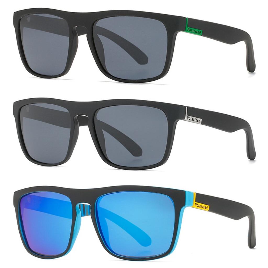 3 PC Polarized Men Women Sunglasses Men's Square Sun Glasses Driving Mens UV400 Eyewear