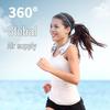 L8 USB Rechargeable Neck Fan: Silent, Portable, Mini Wearable with Long Battery Life - Ideal Gift