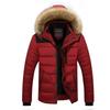Warm Winter Men Parka Casual Hooded Men 'S Jacket Fur Lined Solid Snow Parkas Outerwear Thick Thermal Coats Large Size