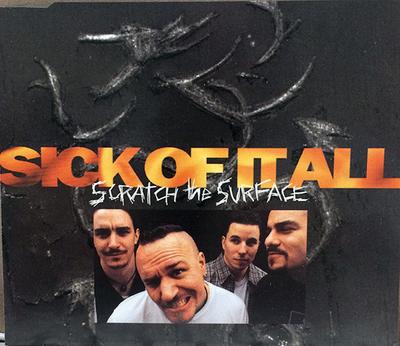 CD SICK OF IT ALL - Scratch the Surface  A8202CD EastWest 1994 Japan Rock Used